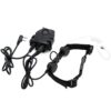 K Interface 2 Pin Most Radios Z Tactical Throat Mic Z003 Peltor PTT Headset - Image 6
