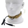 K Interface 2 Pin Most Radios Z Tactical Throat Mic Z003 Peltor PTT Headset - Image 3