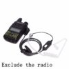 Radio Covert Air Acoustic PTT Earpiece for Baofeng T1 BFT1 T3 T6 UV3R Plus