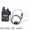 Radio Covert Air Acoustic PTT Earpiece for Baofeng T1 BFT1 T3 T6 UV3R Plus - Image 2