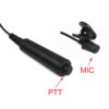 Kenwood TK-3107 Baofeng UV5R Puxing TYT Wouxun 3 Wire Pro Covert Acoustic Tube Headset Mic PTT - Image 3