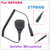 IP54 Waterproof Handheld Shoulder Remote Speaker PTT Mic Microphone For Motorola Sepura STP8000 STP-8000 STP9000 STP-9000 Radio