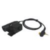 Motorola MTH800 MTP850 MTH600 MTH650 Military Tactical U94 PTT Earphone Adaptor