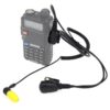 K Plug Elastic Headphone 2 Pin PTT Microphone For Kenwood Baofeng UV-5R BF-888S Puxing 777 TYT HYT Radios