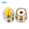 New UHF to SMA Connector SO239 PL259 UHF Female to SMA Female Jack RF Coaxial Coax Adapter For Car Radio Antenna