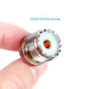 New UHF to SMA Connector SO239 PL259 UHF Female to SMA Female Jack RF Coaxial Coax Adapter For Car Radio Antenna - Image 5