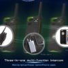 iRaddy GM-series 3 in 1 400-470MHZ UHF 5KM Outdoor Walkie Talkie + 3500mAh Power Bank + Phone Case for iPhone 6/6S/7/8/6P/6SP/7P/8P/X/XS