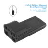 6xAA Battery Storage Box Case Shell Pack Holder For Baofeng UV5R UV5RB UV5RE UV5RE+ Radio Walkie Talkie Accessories