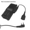 Walkie talkie audio cable adapter for Baofeng BF-9700 BF-A58 GT-3WP UV-9R plus for K interface 2Pin headset port - Image 2