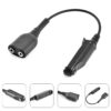 Walkie talkie audio cable adapter for Baofeng BF-9700 BF-A58 GT-3WP UV-9R plus for K interface 2Pin headset port
