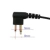 2-pin Motorola Radio CP040 CP200 XTNi DTR VL50 Rainproof Remote Shoulder Handheld Speaker MIC - Image 3