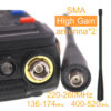 Baofeng UV-5R Tri-band Amateur Two Way Radio 136-174MHz 220-260MHz 400-520MHz - Image 4