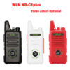 WLN KD-C1 Plus mini Walkie Talkie UHF 400-470MHz Slim Two Way Radio