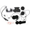 English 850mAh 2PCS Vimoto V8 Helmet Bluetooth Intercom Motorbike Stereo BT Headset Headphones For Mobile Phone GPS 2 Way Radios - Image 4