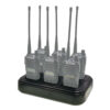 Walkie Talkie Six-Way Multi Unit Charger with AC Adapter for Baofeng UV-82 UV-8 UV-89