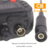 CB-270 CB Radio 27MHz walkie talkie LCD display 40 Channels Portable Radio CB CB270 Walkie Talkie 26.565-27.99125MHz - Image 4