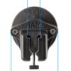 Ram Car Radio Microphone Bracket Hook - Image 3