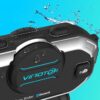 English 850mAh 2PCS Vimoto V8 Helmet Bluetooth Intercom Motorbike Stereo BT Headset Headphones For Mobile Phone GPS 2 Way Radios - Image 5