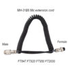 8pin Microphone Converter Adapter Cable For Yaesu FT-847 FT-920 FT-950 FT-2000 FT-1000 MH-31B8 Female to Male Mic Extension Cords
