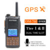 New BaoFeng DM-760 With GPS function Dual Band 136-174&400-470mhz Tier 1&2 Dual Time Slot DMR Digital Radio