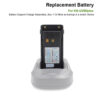 Free Belt Clip Powerful Wouxun KG-UV9DPLUS li-ion Battery 7.4V 2000mAh for KG-UV9D Plus Walkie Talkie - Image 4