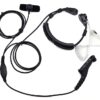  2pcs Adjustable Military Finger PTT Throat Microphone Earphone For Motorola DP4400 DP4401 DP4600 DP4601 etc - Image 2
