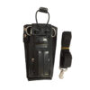 Walkie Talkie Hard Leather Case Holster For Motorola Radio GP328 GP340 GP380 or other Radios