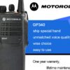 Shopping Online Motorola GP340 Two Way Radio 4W UHF/5W VHF Transceiver Interphone - Image 6