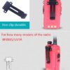 Back Clip Metal Durability for Kenwood TK3118 TK308 TK208  TK308 TH22AT TH42AT TK2118 Baofeng UV5R - Image 4