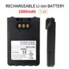 ICOM 1880mAh 7.4V BP272 Battery for IC-31A 31E 51A 51E ICOM Radio with Belt Clip - Image 2