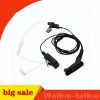 Motorola Walkie Talkie Headset For APX7500 DP4601 XiR P8668 FBI Air Tube Earpiece Microphone