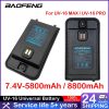 Baofeng UV-16 Radio Battery For Walkie Talkie UV16S UV-16 MAX UV16 PRO