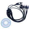 8 in 1 Programming Cable for Kenwood Motorola Yaesu Icom Handy Walkie Talkie - Image 2