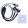 8 in 1 Programming Cable for Kenwood Motorola Yaesu Icom Handy Walkie Talkie - Image 5