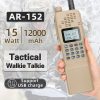 Baofeng AR-152 VHF UHF 15W Powerful Military Radio Tactial Walkie Talkie