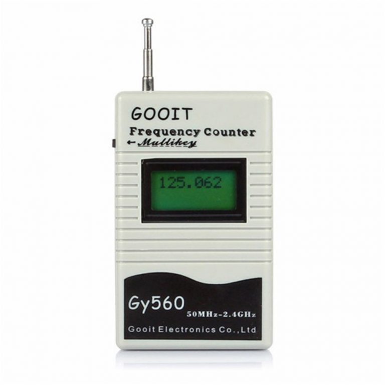 Misuratore Di Frequenza Portatile GY560 – 50 MHz A 2.4 GHz Per Radio CB, Marine, E Segnali GSM, Con Antenna Pieghevole