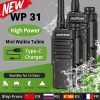 Baofeng WP31 Waterproof USB-C Charging Walkie Talkie UHF 400-470MHz Two way Radio