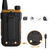 BAOFENG UV-12 Walkie Talkie Real 8W 3800mAh Dual Band 128CH Two Way Radios BF-UV12 Portable FM Radio Support Type-C Charging - Image 2