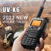 Quansheng UV-K6 Walkie Talkie 5W Air Band Radio Tyep C Charge UHF VHF DTMF FM Scrambler NOAA Wireless Frequency Two Way CB Radio - Image 5