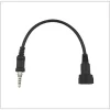  44-Y7 Mini Din Plug with Lockable Screw for Walkie Talkie YAESU FT-270 FT-277 HX-471 VX-6R/E VX-7R /E VX-120 VX-127 VX-170 VX-177