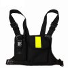 Chest Pocket Pack Backpack Handset Radio Holder Bag for Motorola GP340 CP04 Baofeng UV-5R 888S two way radios Carry Case