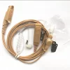 for Motorola GP328Plus GP344 GP388 GP688 Two Way Radio Earpiece Acoustic Tube Beige