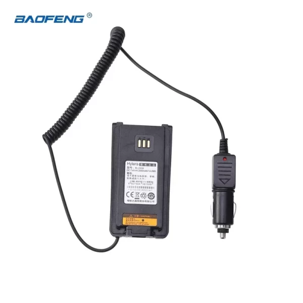 Hytera Battery Eliminator Car Charger Adapter for HYT PD680 PD500 PD560 PD660 Tow Way Radio Accessories