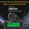 Small Thinner Compact DM9100 Dual Band VHF/UHF 25W Digital Analog GPS APRS Vehicle Car Transceiver - Image 2