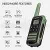 3Pcs Baofeng FR-22A FRS 462MHz Mini Walkie Talkie For Sport, Hiking, NOAA (without earphone) - Image 2