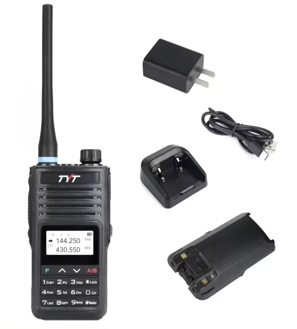 TYT TH-UV99 Dual Band IP68 Waterproof VHF UHF Walkie Talkie TYPE-C charging - Image 3