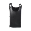 Walkie Talkie Holster Carry Case Artificial Soft Leather Pouch with Adjustable Strap for Leixen UV-25D Portable Two Way Radio - Image 5