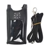 Walkie Talkie Holster Carry Case Artificial Soft Leather Pouch with Adjustable Strap for Leixen UV-25D Portable Two Way Radio - Image 6