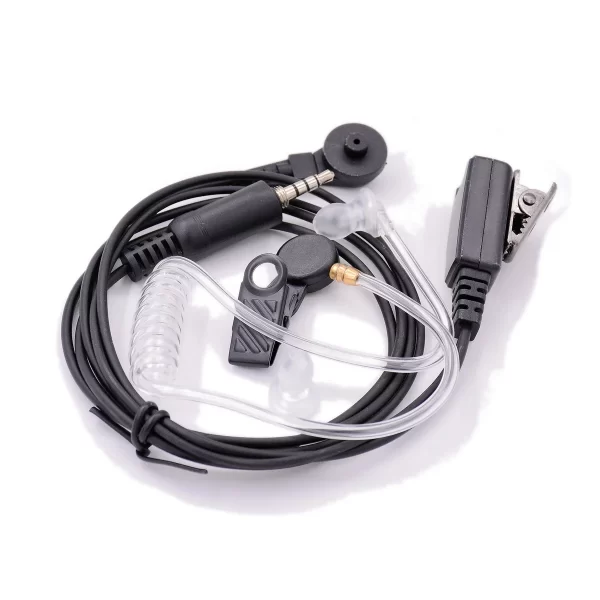 Acoustic Tube Earpiece Headset for Yaesu Vertex VX6R VX6 VX7R VX170 FT270 Standard Horizon HX210 HX400 HX750S HAM Radio PTT Mic - Image 2