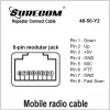 48-50-Y2 Repeater Controller Cable for Yaesu Mobile Radio FT-817 FT-857 Vertex Standard VX-2000 VX-2200 VX-4200 Transceiver - Image 2